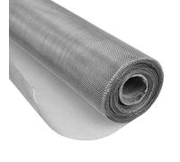 PROEPP Grillage Fine Maille INOX 20 Mesh Treillis Metallique Grillage INOX Tissu de Filtration, Maison Ventilation de L'air Maille de Protection, Découpable (Color : Silver, Size : 0.8x2m)