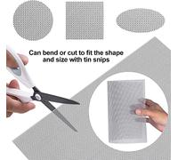 PROEPP Grillage Fine Maille INOX - 30 Mesh, 80 Mesh, 200 Mesh Wire Mesh Maille Métallique Filtre, pour Briques À Air, Élimination De La Poussière Et Séparation (Color : Silver-80 Mesh, Size : 1x5m)