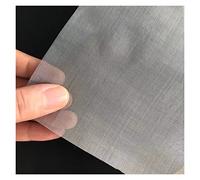 PROEPP Grillage Fine Maille INOX, 60 Mesh 120 Mesh 300 Mesh Treillis Wire Mesh Maille Métallique Filtre, pour Élimination De La Poussière Et Séparation (Color : Silver-120 Mesh, Size : 1x2m)