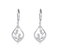 PROESS Boucles d'oreilles Colibri/Écureuil/Loutre/Ours en peluche/Épée/Hibou en argent sterling 925 - Pour femmes et hommes - Bijoux cadeaux, geeignet, Argent sterling, Pas de gemme