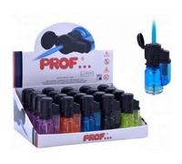 Prof 1 Briquet TEMPETE Turbo Rechargeable Flamme Bleue 6 CM Tempête Chalumeau Torche