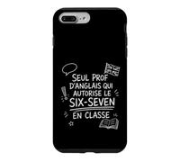 Prof Anglais Six-Seven Sarcastique Cadeau Rentrée Coque pour iPhone 7 Plus/8 Plus