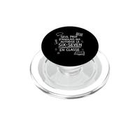 Prof Anglais Six-Seven Sarcastique Cadeau Rentrée PopSockets PopGrip pour MagSafe