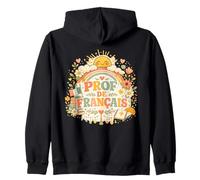 Prof de Français - Design Humoristique pour Professeur de français Sweat à Capuche