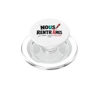 Prof De Français Rentrée Humour Passé Simple Cadeau PopSockets PopGrip pour MagSafe