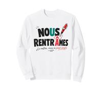 Prof De Français Rentrée Humour Passé Simple Cadeau Sweatshirt