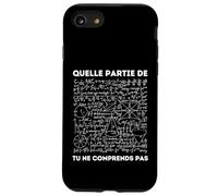 Prof De Maths Humour Cadeau Mathématicien Drôles Coque pour iPhone SE (2020) / 7/8