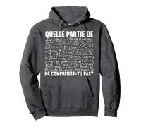 Prof De Maths Humour Cadeau Mathématicien Drôles Sweat à Capuche