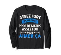 Prof de Maths Lycée Collègue Homme Enseignant Géometrie Manche Longue