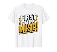 Prof De Musique Identité La d'abord Éducation Musicale T-Shirt