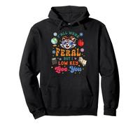 Prof drôle, Raton Laveur, Sauvage, Discret, Je t'aime Sweat à Capuche