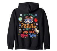 Prof drôle, Raton Laveur, Sauvage, Discret, Je t'aime Sweat à Capuche