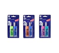 PROF Lot de 3 briquets - Couleur Multicolore