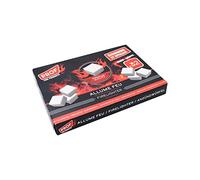 PROF Lot de 32 Cubes Allume-Feu Ultra Efficaces, Allumage Sûr et Rapide, Combustion Longue Durée, Économique, Idéal pour Cheminée, Barbecue, Poêle à Bois, Survie et Plein Air, 40807014