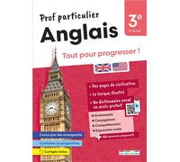 Prof particulier - Anglais 3e Tout pour progresser ! - Emilie Martin-Neute - Rue Des Ecoles - broché - Scolaire / Universitaire
