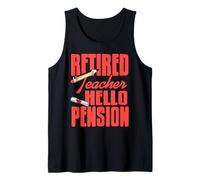 Prof Retraité Bonjour Pension Nouvelle Vie Commence Débardeur