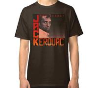 Prof·Slow Jack Kerouac The Legacy Tshirt Dmn103 Unisex O-Neck 100% Cotton Short-Sleeve T-Shirts Black L