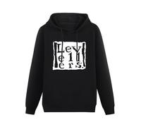 Prof·Slow Levellers Logo Hoody Unisex Ptinted Hoodies Long Sleeve Men's Hooded with Pocket Black XXL