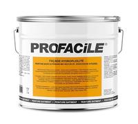 PROFACILE Peinture façade mat HydroPliolite, impression, finition, durable jusqu'a 10 ans 10 litres Gris (RAL 7001)