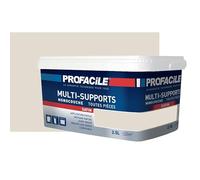 PROFACILE Peinture intérieure multi-supports, satin, murs, plafonds, boiseries, radiateurs, sans odeur, plusieurs teintes 2.5 litres