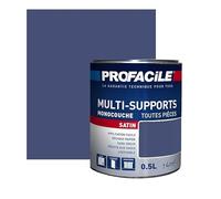 PROFACILE Peinture intérieure multi-supports, satin, murs, plafonds, boiseries, radiateurs, sans odeur, plusieurs teintes 0.5 litre