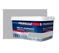 Peinture intérieure multi-supports, satin, murs, plafonds, boiseries, radiateurs, sans odeur, plusieurs teintes PROFACILE 2.5 litres Gris cendre