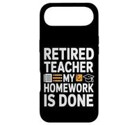 Professeur à la Retraite, Mes devoirs sont Bien Faits Coque pour iPhone Air