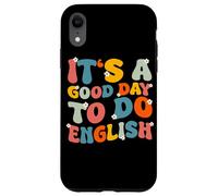 Professeur, C'est Une Bonne journée pour Faire de l'école d'anglais avec des élèves géniaux Coque pour iPhone XR