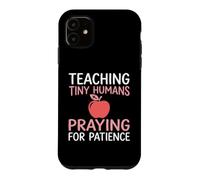 Professeur chrétien Enseignant Prier Patience école du Dimanche Coque pour iPhone 11