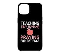 Professeur chrétien Enseignant Prier Patience école du Dimanche Coque pour iPhone 13