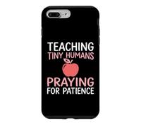 Professeur chrétien Enseignant Prier Patience école du Dimanche Coque pour iPhone 7 Plus/8 Plus