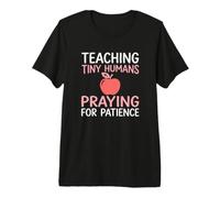 Professeur chrétien Enseignant Prier Patience école du Dimanche T-Shirt Haut de Gamme