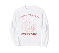 Professeur Citation Design Je Transmets Le Savoir Sweatshirt