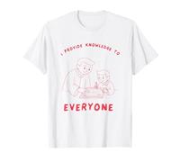 Professeur Citation Design Je Transmets Le Savoir T-Shirt