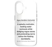 Professeur d'aérobic Aqua Coque pour iPhone 17