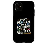 Professeur d'algèbre Mathématicien Sujet Mathématiques Mathématiques Mathématiques Coque pour iPhone 11