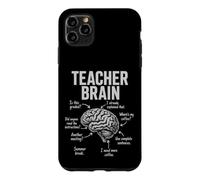 Professeur d'anatomie cérébrale drôle Professeur Sarcastique Coque pour iPhone 11 Pro Max