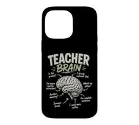 Professeur d'anatomie cérébrale drôle Professeur Sarcastique Coque pour iPhone 14 Pro Max