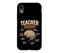 Professeur d'anatomie cérébrale drôle Professeur Sarcastique Coque pour iPhone XR