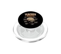 Professeur d'anatomie cérébrale drôle Professeur Sarcastique PopSockets PopGrip pour MagSafe