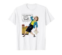 Professeur d'anglais drôle, Pop Art rétro, sans nom, Notation d'essais T-Shirt