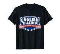 Professeur d'anglais Parce Que Les professeurs de mathématiques Ont Besoin de héros trop drôles T-Shirt