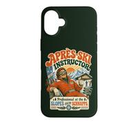 Professeur d'après-Ski rétro Slopes Schnapps Legend Coque pour iPhone 16 Plus