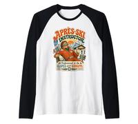 Professeur d'après-Ski rétro Slopes Schnapps Legend Manche Raglan