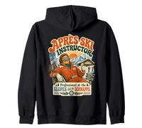 Professeur d'après-Ski rétro Slopes Schnapps Legend Sweat à Capuche