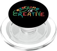 Professeur d'art Artiste Art créatif Tout Le Monde est PopSockets PopGrip pour MagSafe
