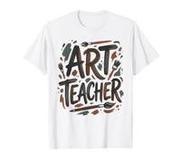 Professeur d'art Peintre Amusant pour la rentrée Scolaire T-Shirt