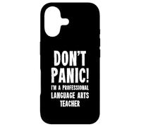 Professeur d'arts du langage Coque pour iPhone 17