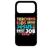 Professeur de Bible Enseigner aux Enfants sur Jésus Meilleur Coque pour iPhone 17 Pro Max
