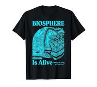 Professeur de biologie Sciences de la Terre Écologie Étudiant en Environnement T-Shirt Graphique avec Valeur, Homme, Noir, S